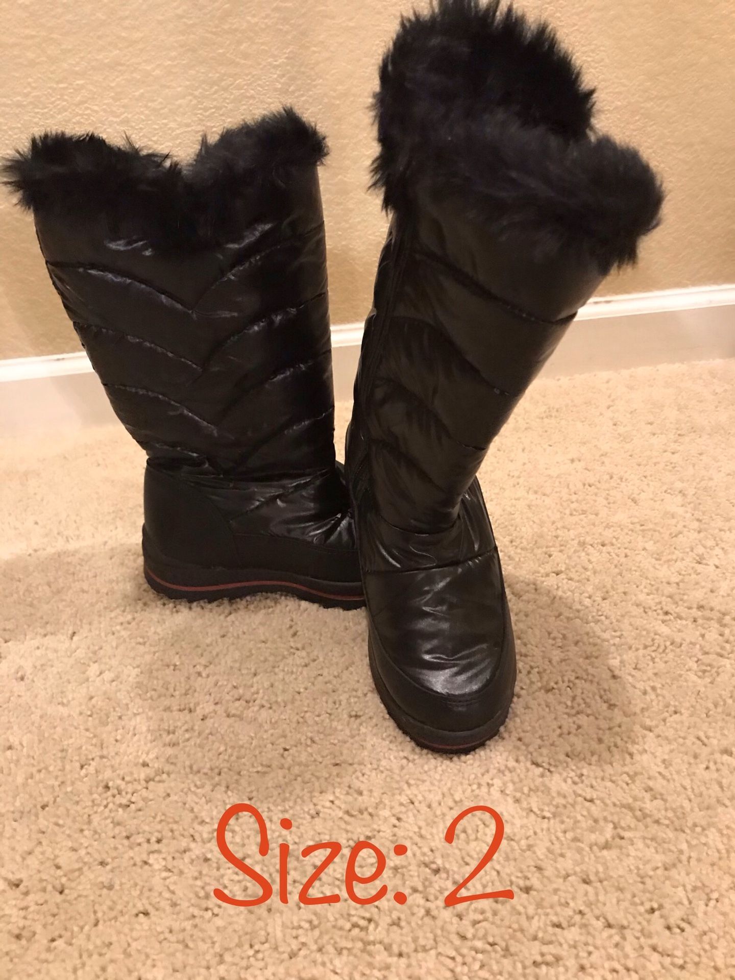 Like New Girls Snow Boots