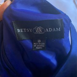 Royal Blue Dress Size 8/vestido Azul Rey Tamaño 8