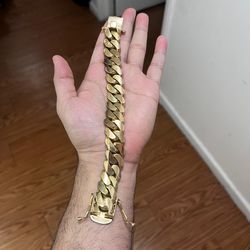 14k Gold over silver bracelet $600 $800 each