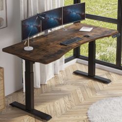 🔥 NEW 63” Electric Standing Desk – Adjustable Sit/Stand Desk – $80