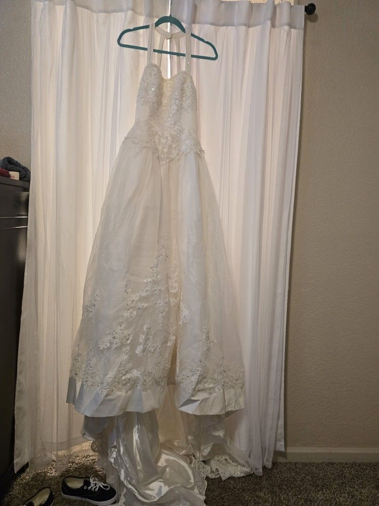 Wedding Dress Ivory Size 8