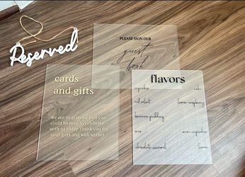 Wedding Signs