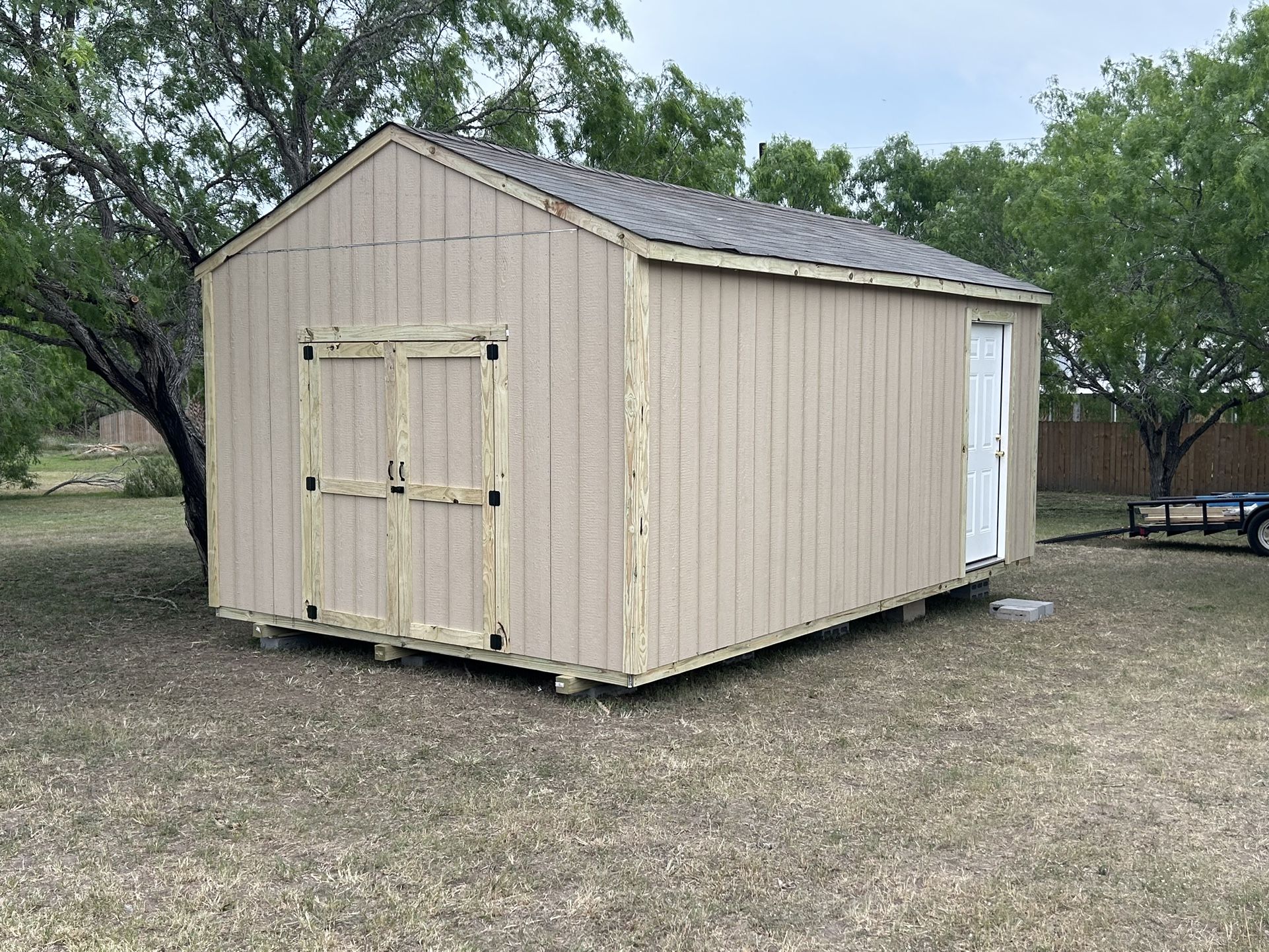 12x20 Affordable Storage Shed Tiny Home 