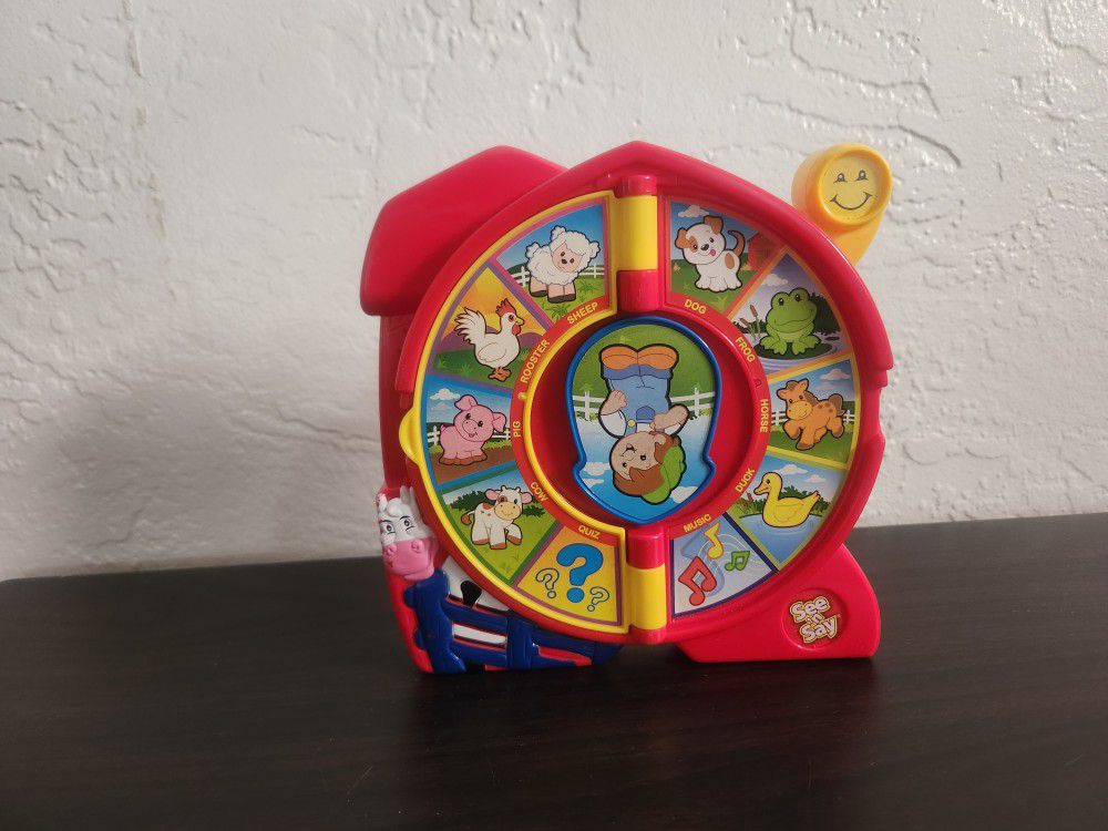 Fisher Price See N Say Baby / Toddler Toy