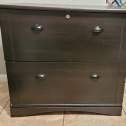 Brown Filing Cabinet 