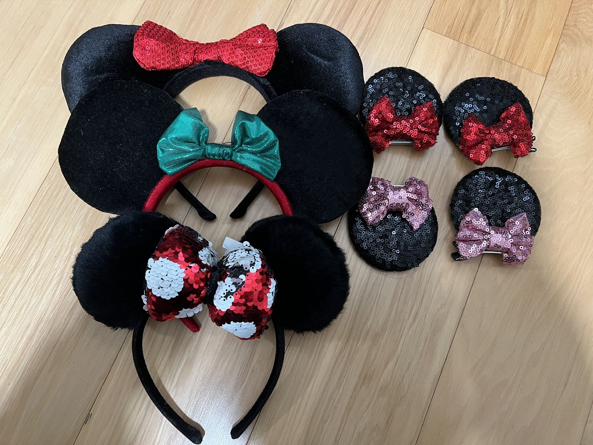 Minnie Mouse Headbands Hairclips Disney Mickey