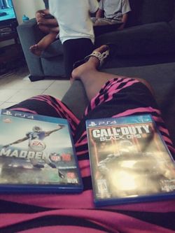 Black ops 3 and madden 16