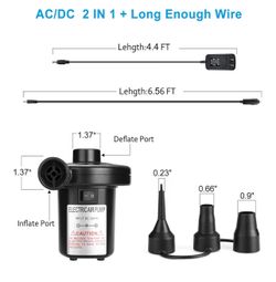 Air mattress pump/inflator - $10
