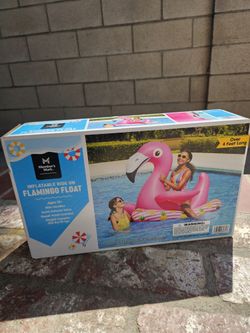 New Members Mark Inflatable Ride On Flamingo Float