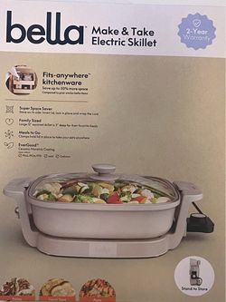 Bella Make & Take Electric Skillet