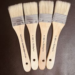 Large Area Flat Paint Brush Set