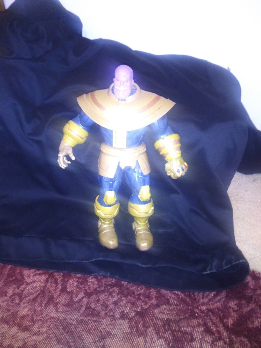 "Thaos"...Action Figure...Think that's his name...