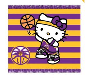 LA Sparks Hello Kitty Beach Blanket From 8/20/25 Game