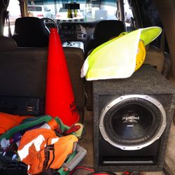 Subwoofer And Amp 