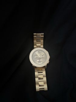 Movado BOLD Chronograph Gold-Tone Men’s Watch – Swiss Quartz