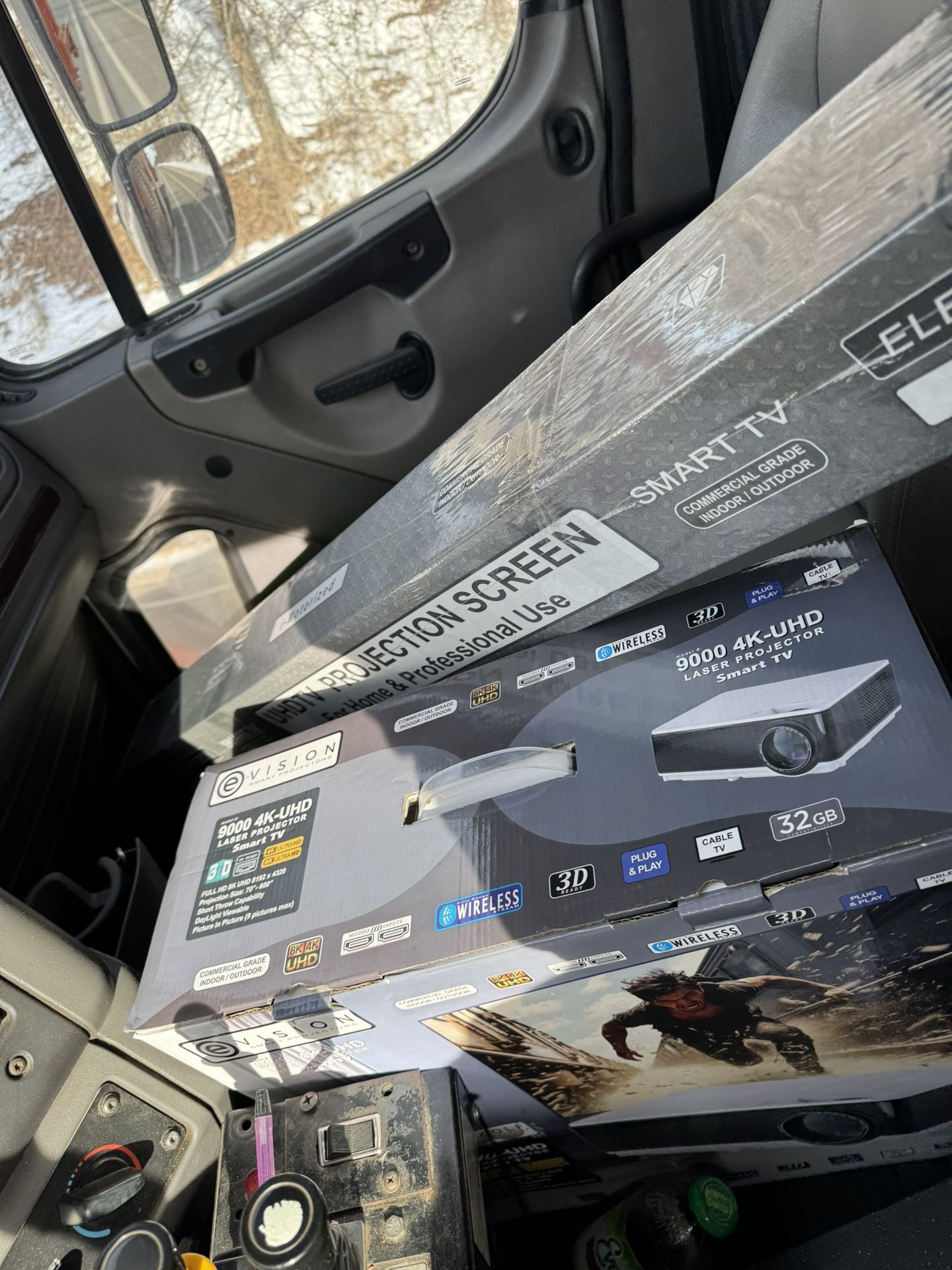 Evision 8k/4k Laser Projector Smart Tv