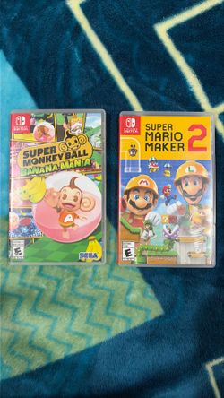 Mario Maker 2 & Super Monkey Ball For Switch