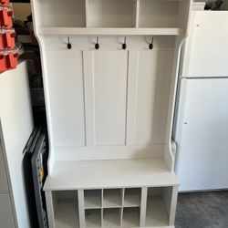Shoe Bench Coat Rack
