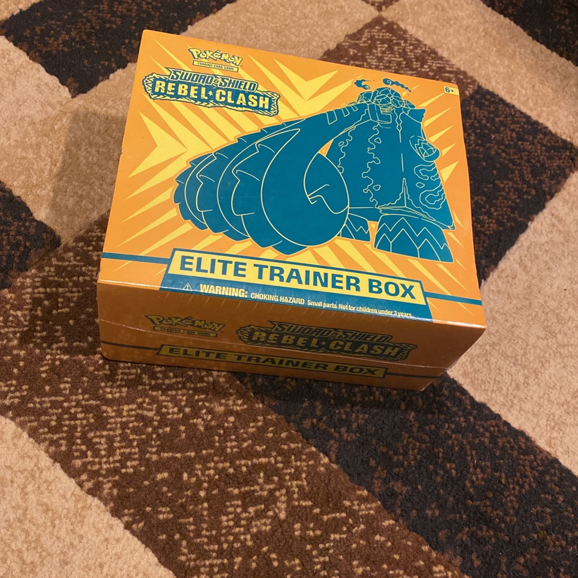 Pokemon Cards Sword And Shield Rebel Clash Elite Trainer Box ETB