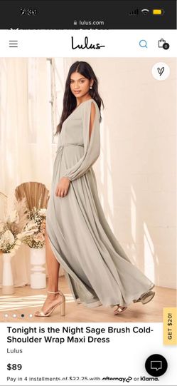 LULUS Sage Dress