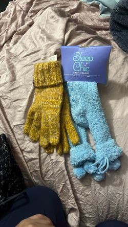Socks and gloves
