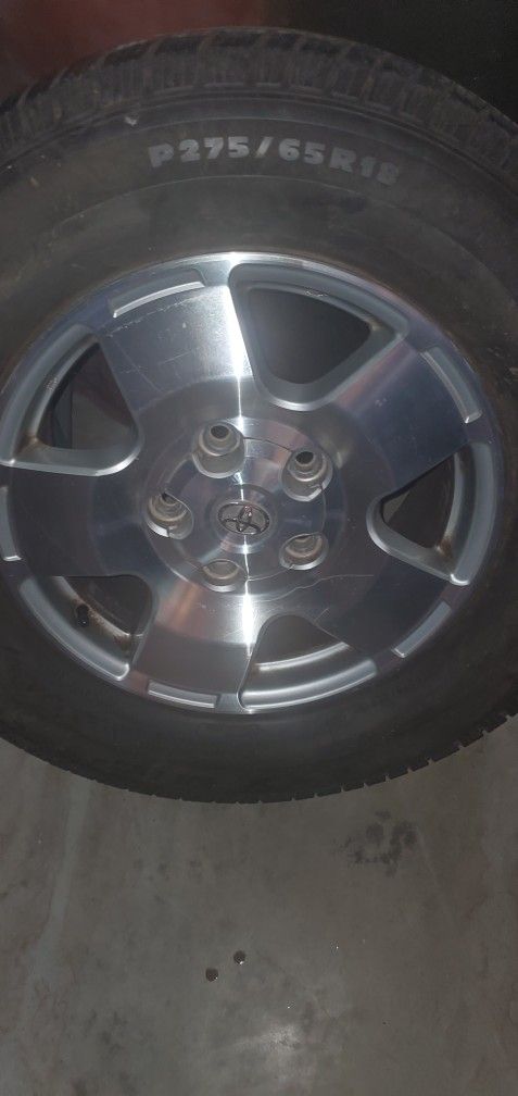 Toyota Rims And Tires 18