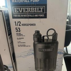 Everbilt Waterfall Submersible Utility Pump 1/2HP SUP80-HD