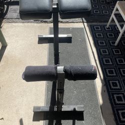 Roman chair, exercise machine