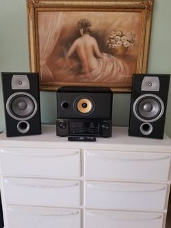 Stereo system with bowers & wilkens matrix velodyne denon jbl