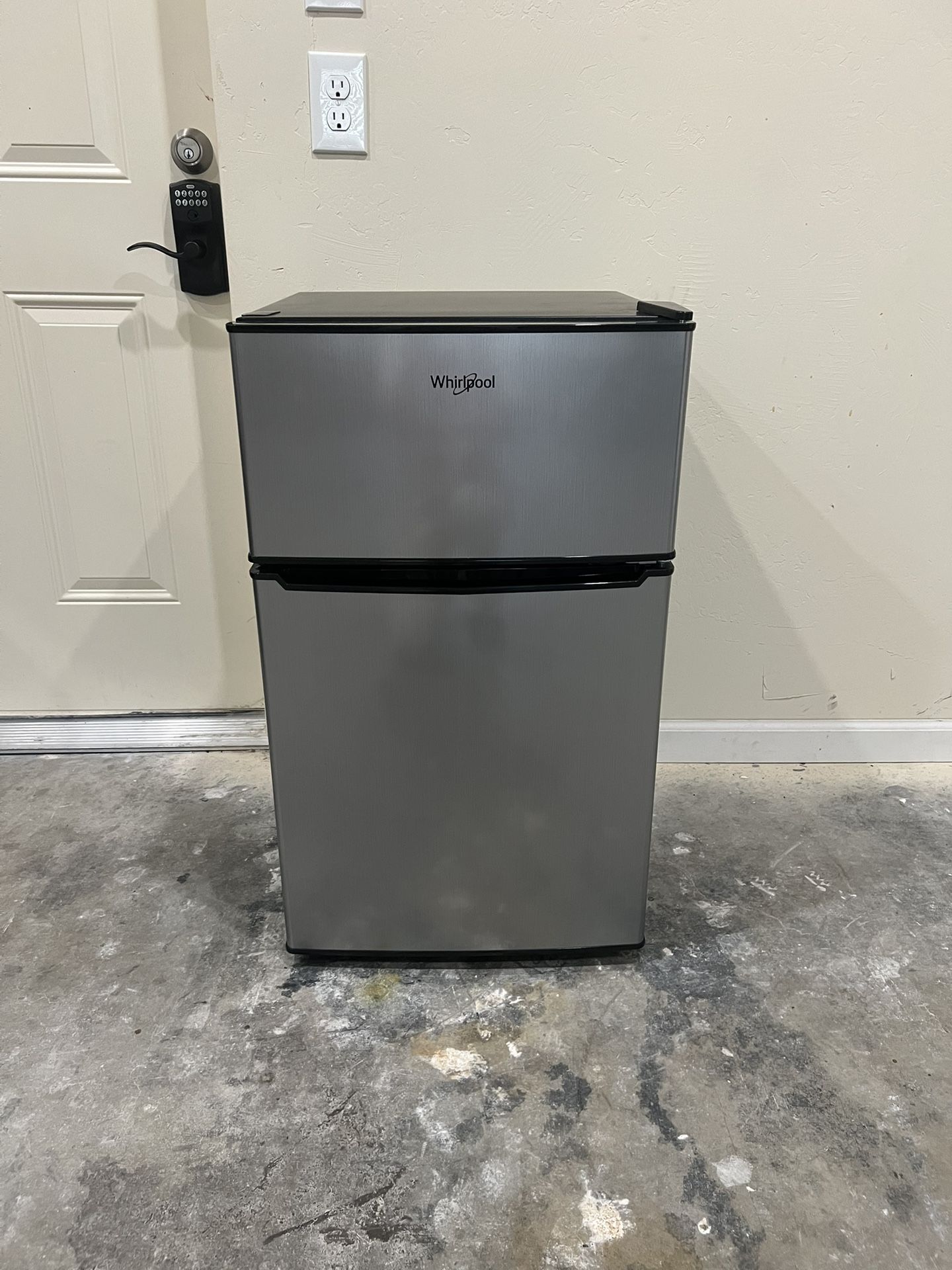Whirlpool Stainless Steel Mini Refrigerator