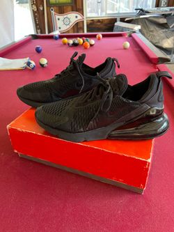 Nike Men's Air Max 270 Shoes Black/Black