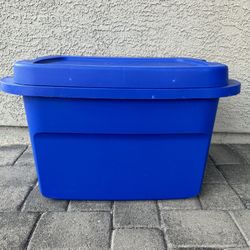 Blue Sterilite Storage Heavy Duty Container