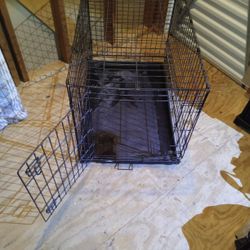 Collapsible Dog Cage 36"L x 22"W x 24"H