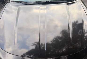 Dodge charger 2015 black hood