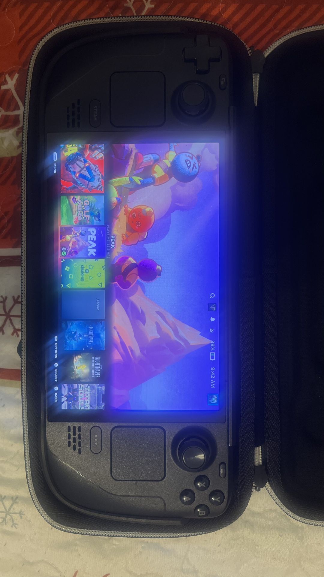 Steam Deck Oled With Case And 512gb Sd Card