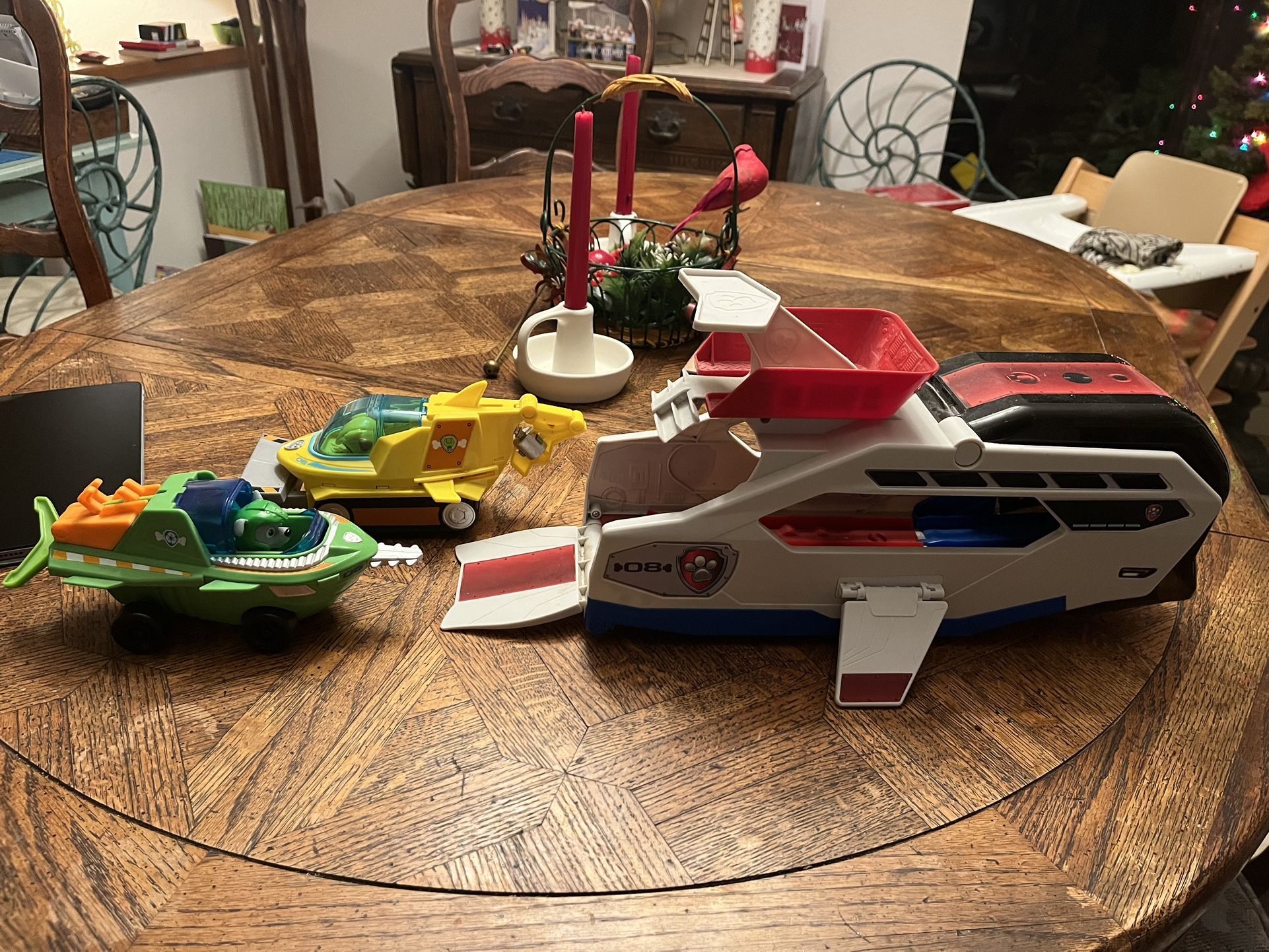Paw Patrol Submarine Whale Patroller Comes With 3 Vehicles