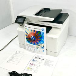 HP Color LaserJet Pro MFP M281fdw Printer FAX WIFI DUPL, 4.7k Pg, Tested