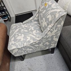 Blue And White Chair 