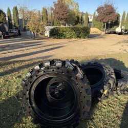 Bobcat Skid Steer Solid Deep Lug Wheels 
