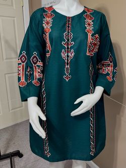 Cotton embroidered kurti / kurta