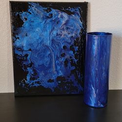 Handmade Abstract Art Gift Set