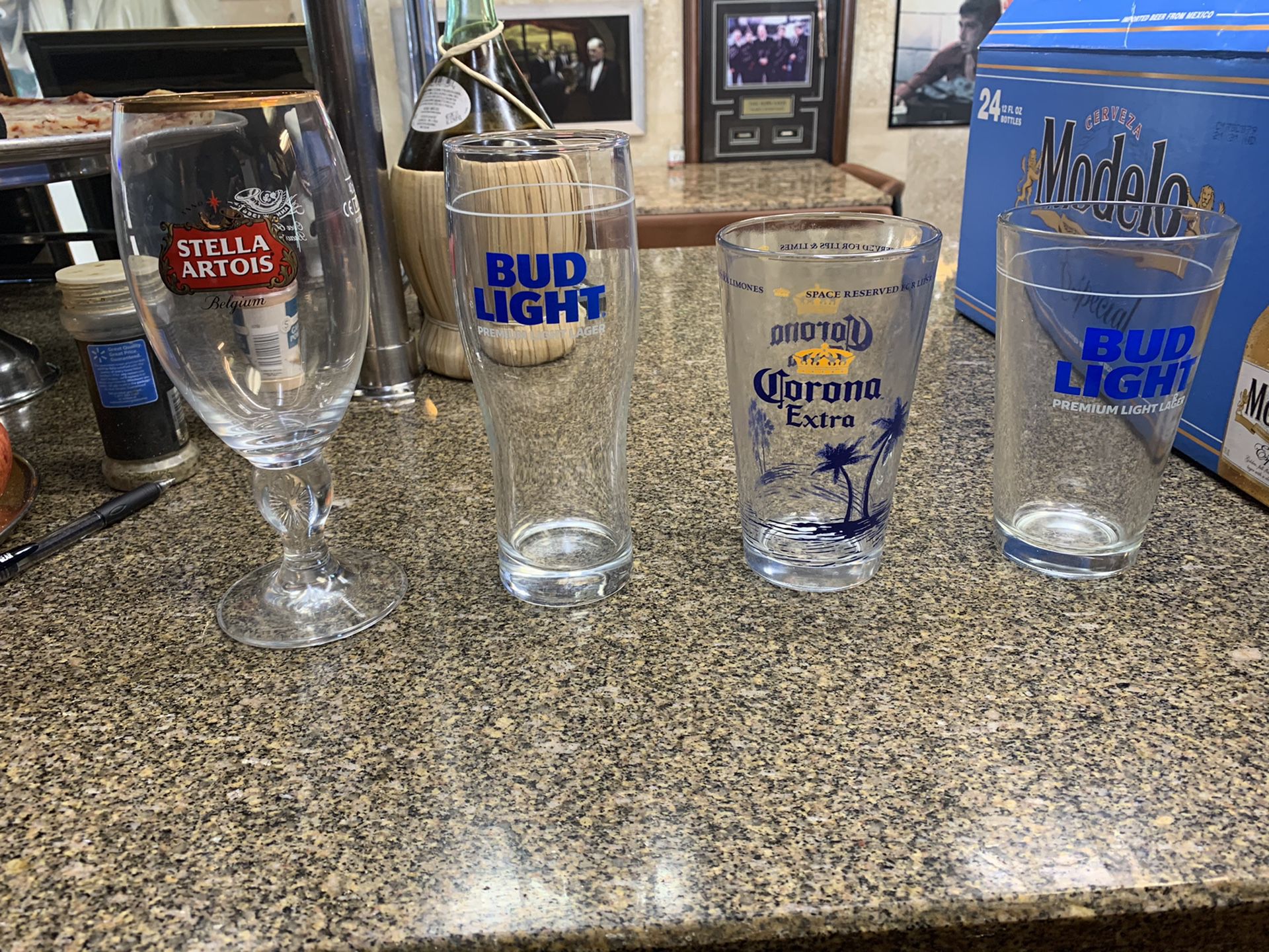 Glasses for bar or home