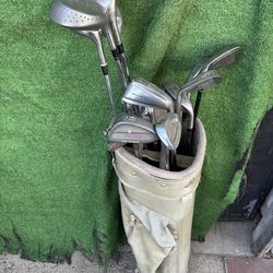Clubs with bag right handed