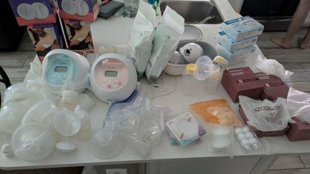 Spectra 2 and mom cozy breast pump