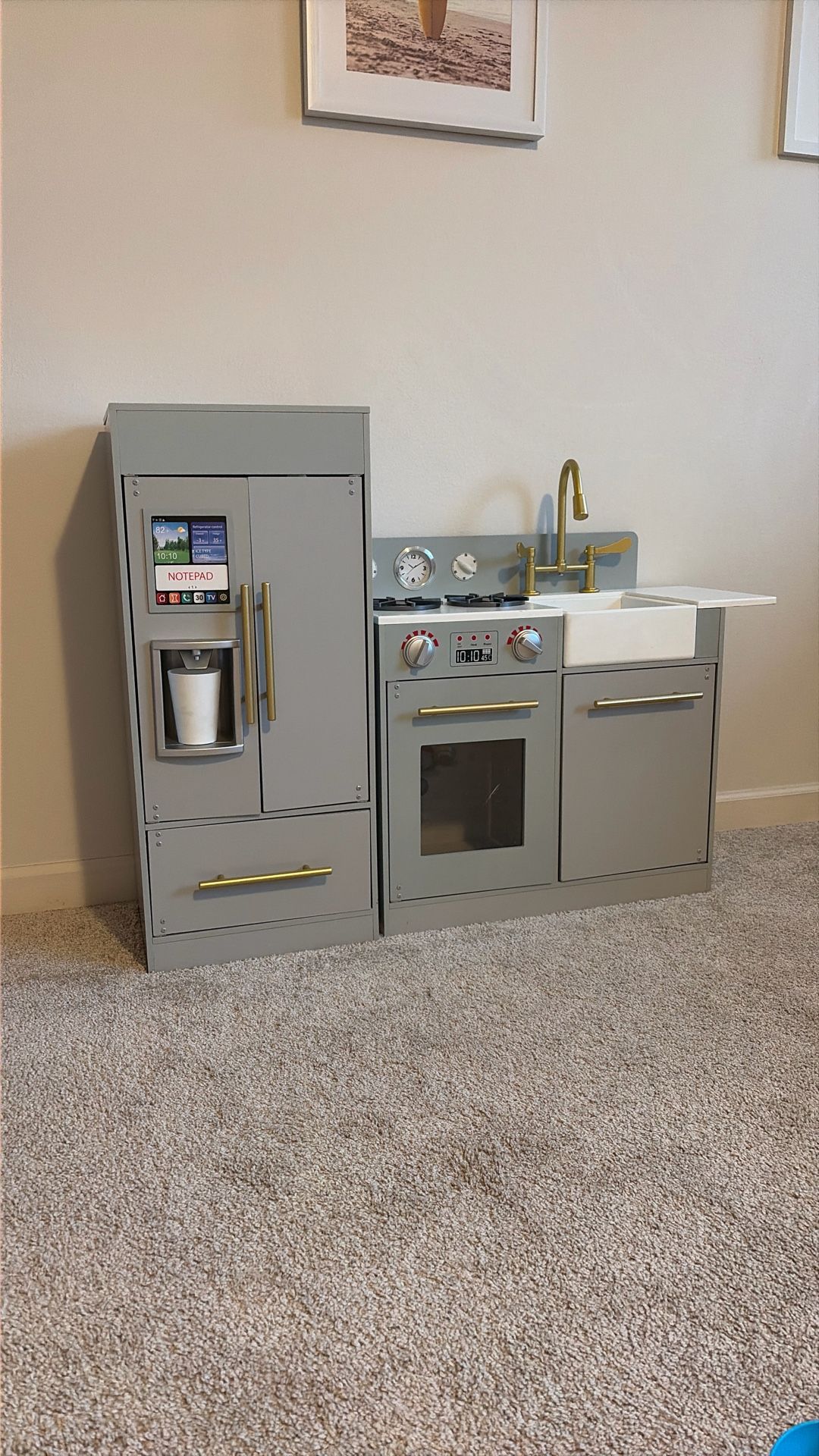 Kids Modern Play Kitchen