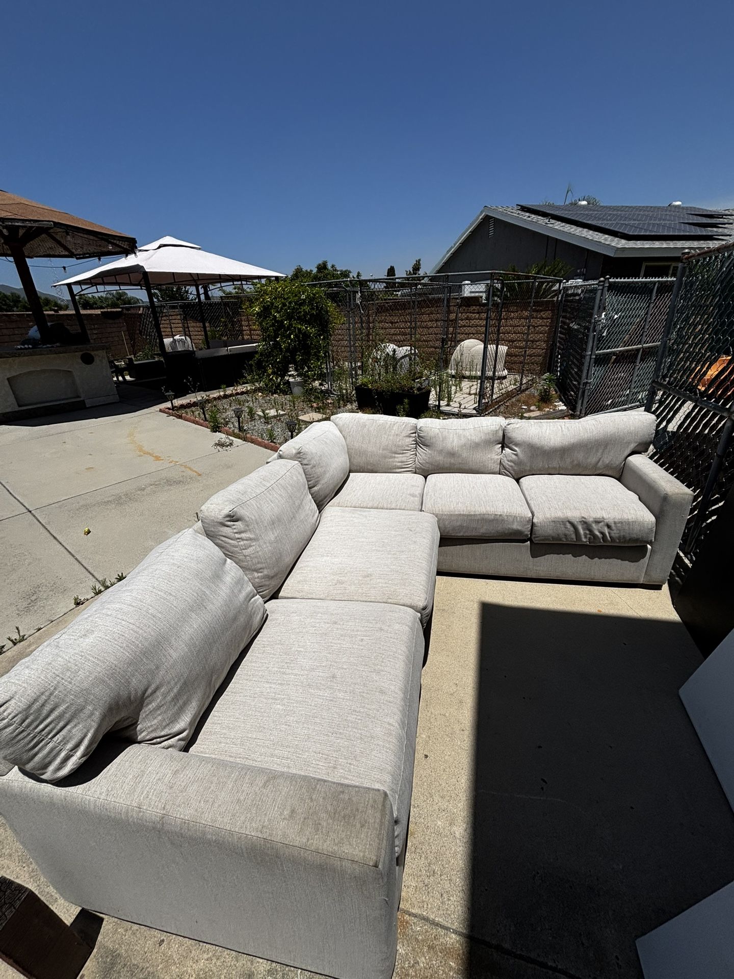Large Beige Sectional
