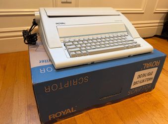 Royal Scriptor 13" Portable Electronic Typewriter, LNIB