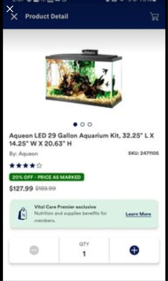 29 Gallon Aqueon Kit