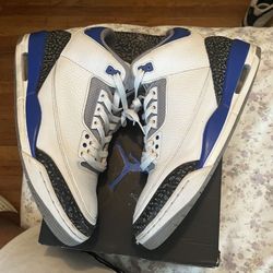 Jordan 3 Racer Blue Size 10