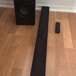 Vizio Soundbar And Sub Woofer 